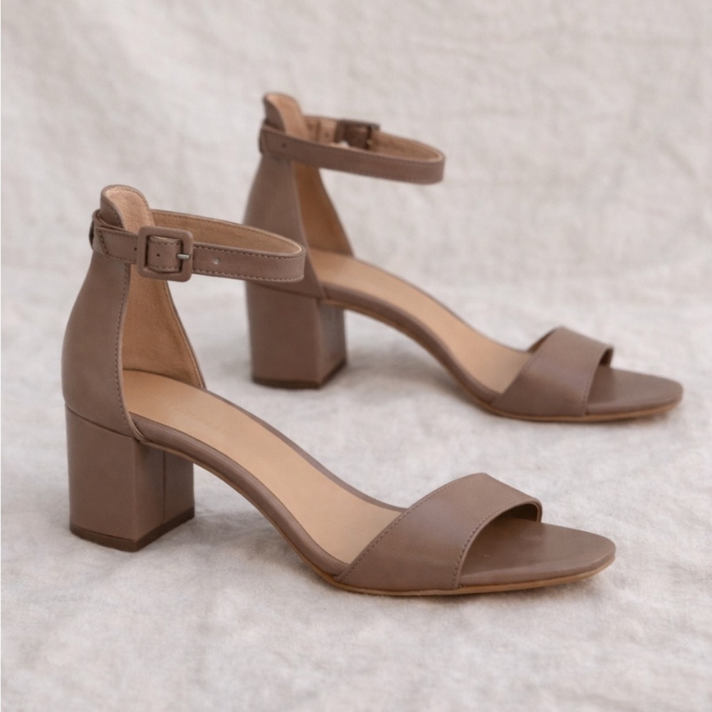 Paul Green sandalettes Brown Block Heel Sandals